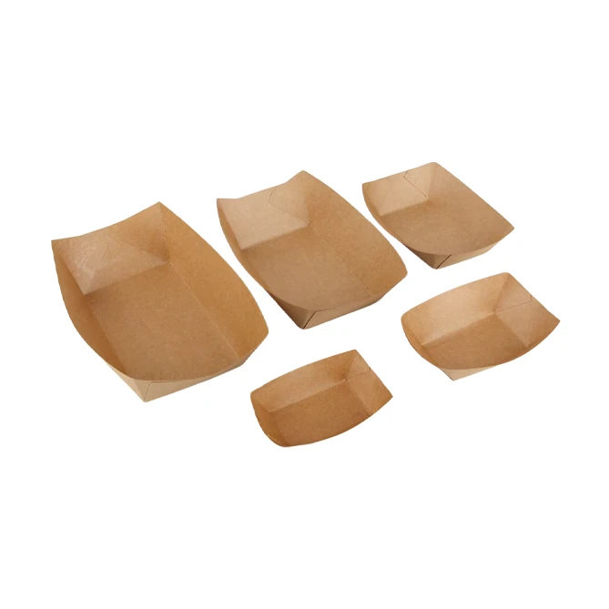 Kraft Boat Tray